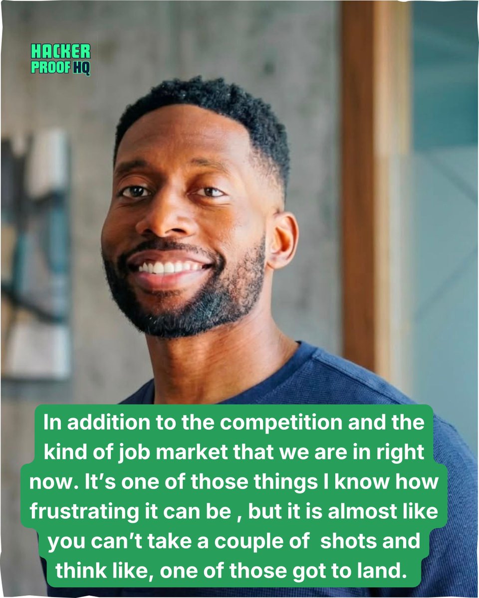 HackerproofHQ's tweet photo. One of the hardest truths about today's job market is that getting hired is often a volume game.

Keep refining your CV, building your skills, and applying with purpose.

You only need one "yes." 

#CareerAdvice #JobSearch #CareerGrowth #JobApplication #JobHunting https://t.co/9aMPGLjDIG