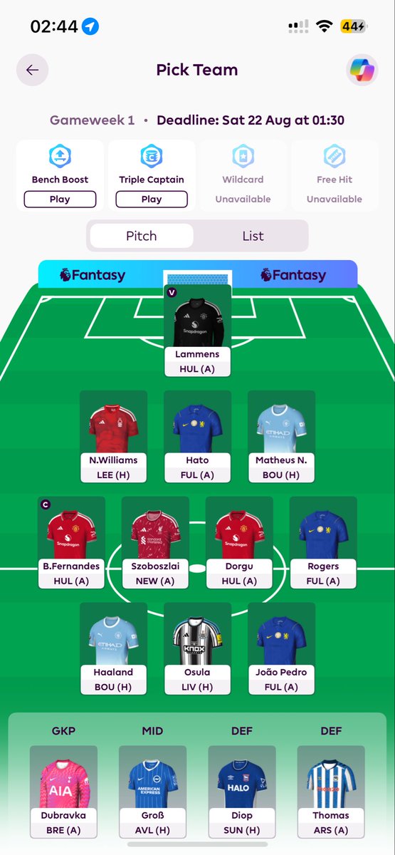 ledwaddy's tweet photo. @FPLMattW https://t.co/cOXcPYHKkU