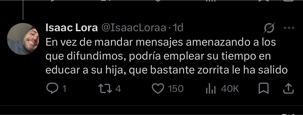 laraveidt's tweet photo. Vergüenza me daría tener una hija que hace bullying a una compañera pero es que no sabría donde meterme si tuviera un padre como este esperpento. 

Luego fingimos sorpresa cuando los niños salen como salen estando estos adultos a cargo de su educación https://t.co/KQjnhmAOMP
