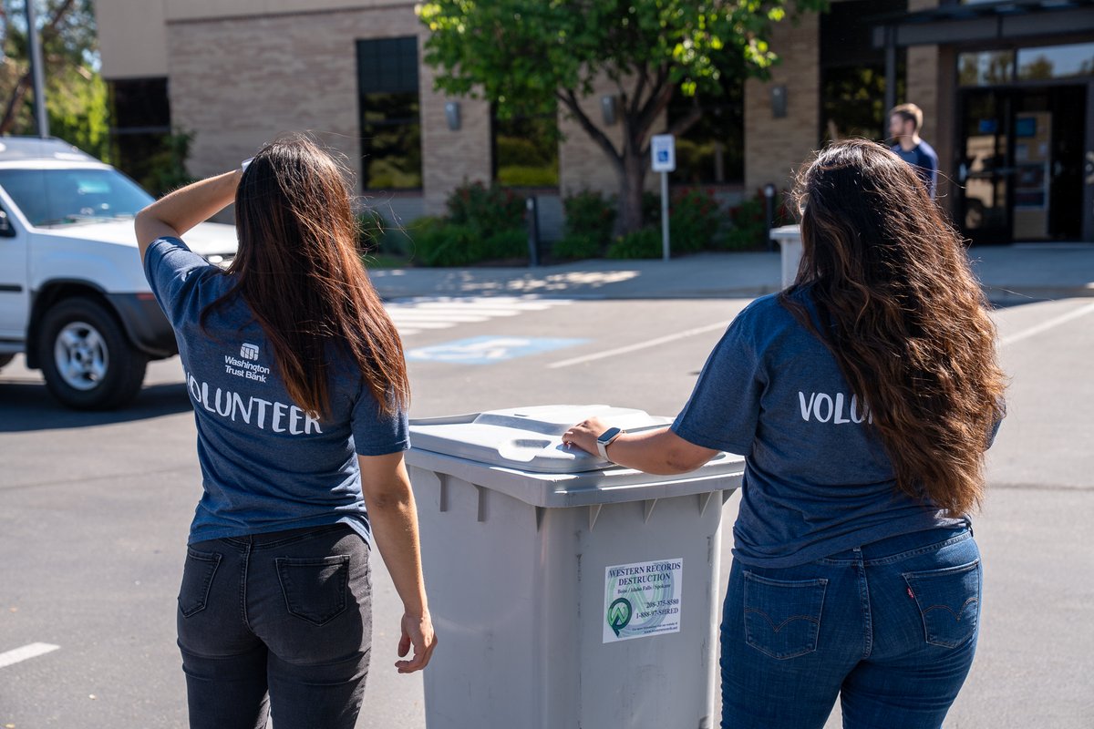 watrust's tweet photo. 🗂️ Bellingham, it’s almost time to shred.

From Barkley Village to neighborhoods across Whatcom County, paperwork has a way of piling up. Our community Shred Day is happening Friday, July 31.

Join Washington Trust Bank for a free, drive-through Shred Day in Bellingham:
📍 2210 Rimland Dr., STE 101
📅 Friday, July 31, 2026
⏰ 9 a.m. – 12 p.m.

Bring your old bank statements, tax documents, or paperwork with personal information, and we’ll take care of the secure shredding. This service is available while space allows.

A simple way to protect yourself from fraud, right here in Bellingham.

We’ll see you Friday.