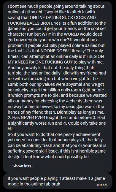 ConfessionsTBoI's tweet photo. https://t.co/PmFp7gsUou