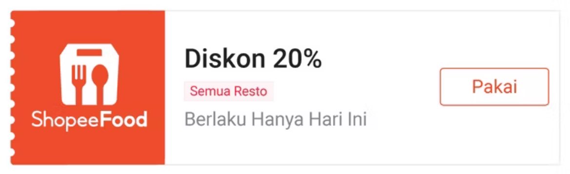 FangirlingPromo's tweet photo. Voucher Diskon

Shopeefood voucher diskon 20% di semua resto
👉🏻klaim disini sekarang juga: https://t.co/ZcZoCBudvW https://t.co/2GWSvdXqhA