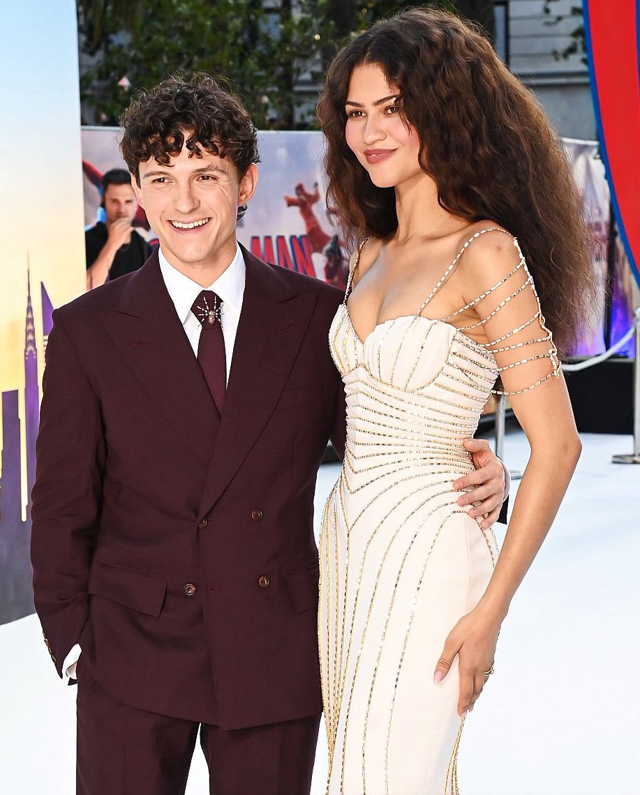 _filmcrave's tweet photo. Tom Holland and Zendaya at the ‘SPIDER-MAN: BRAND NEW DAY’ London premiere. 📷 https://t.co/d0exEwxxt3
