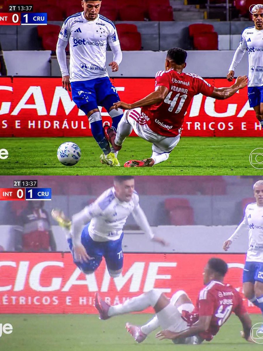 AllFootballfans's tweet photo. 🚨 𝗜𝗡𝗖𝗥𝗢𝗬𝗔𝗕𝗟𝗘 ! Au Brésil, le défenseur Victor Gabriel a blessé Gabriel Pec suite à un tacle horrible et il a été SUSPENDU JUSQU’À CE QUE Gabriel Pec SOIT RÉTABLI DE SA GRAVE BLESSURE (6 mois) ! 🟥

Du jamais vu 🤯

Abonne toi 👉#allfootballfans https://t.co/OVFHFACJL5