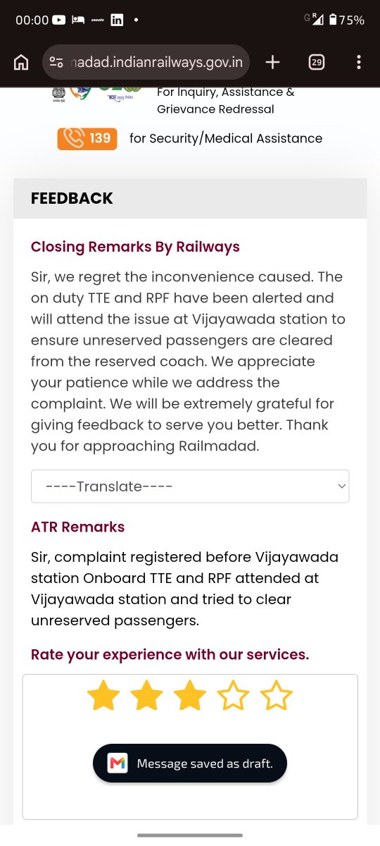 just_ansh_'s tweet photo. @RailwaySeva @AshwiniVaishnaw @drmrnc @prabhatkhabar @DainikBhaskar @mint @JharkhandRail Night 2 #12835 @drmrnc  @drmvijayawada 

Thank you for safe and comfortable journey and fake ATR remarks...

@jharkhandrail https://t.co/EsY5gdT3e7