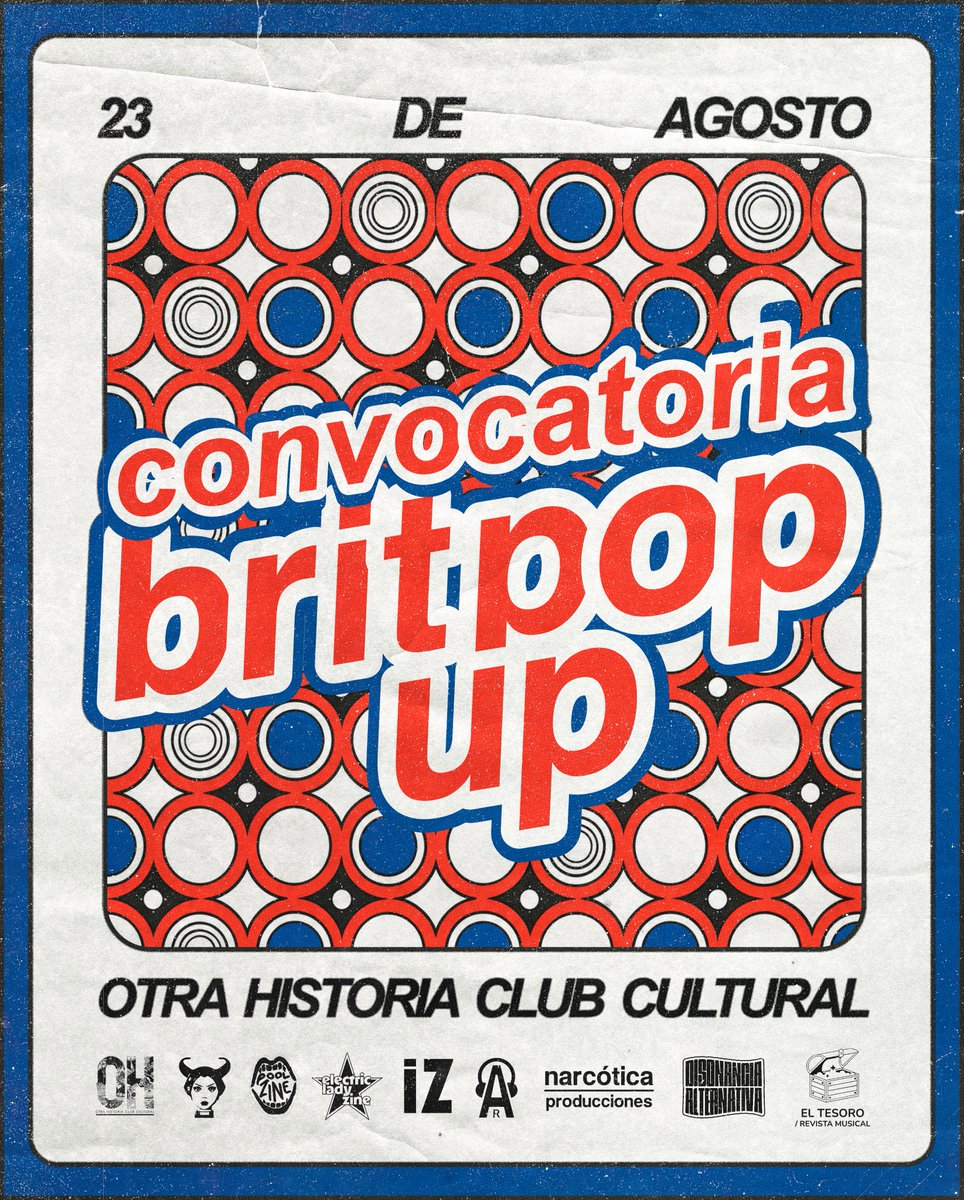 aegijaem_'s tweet photo. BRITPOPTWT 🇦🇷
si sos de caba lee q te va a gustar

🪩 este 23 de agosto va a estar festejando su cumple @/calmatica.tienda de 19 a 23hs en @otrahistoria 

☆entrada libre y gratuita
☆ si tenés un emprendimiento LLEVALO
☆ hay tiempo para anotarse hasta el 5 de agosto
+info abajo https://t.co/sJNHtj2VbY