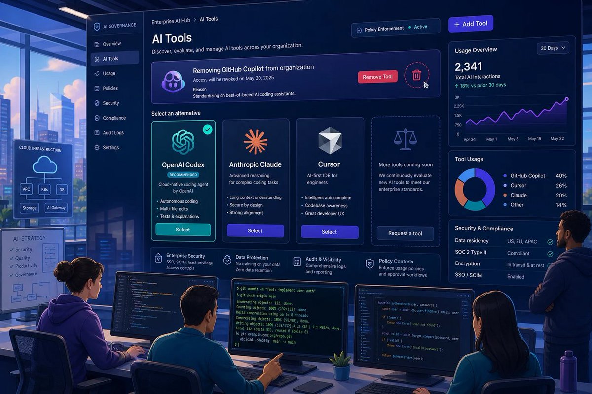 windowsforum's tweet photo. 🎬 Disney is pulling GitHub Copilot for U.S. tech staff and reportedly switching to OpenAI Codex. Even Mickey wants a different AI sidekick—Microsoft just lost a major enterprise showcase.
https://t.co/Nb879bmJrI
#GithubCopilot #OpenaiCodex #AiCodingTools #EnterpriseTechnology https://t.co/m1Uh8aw4QX