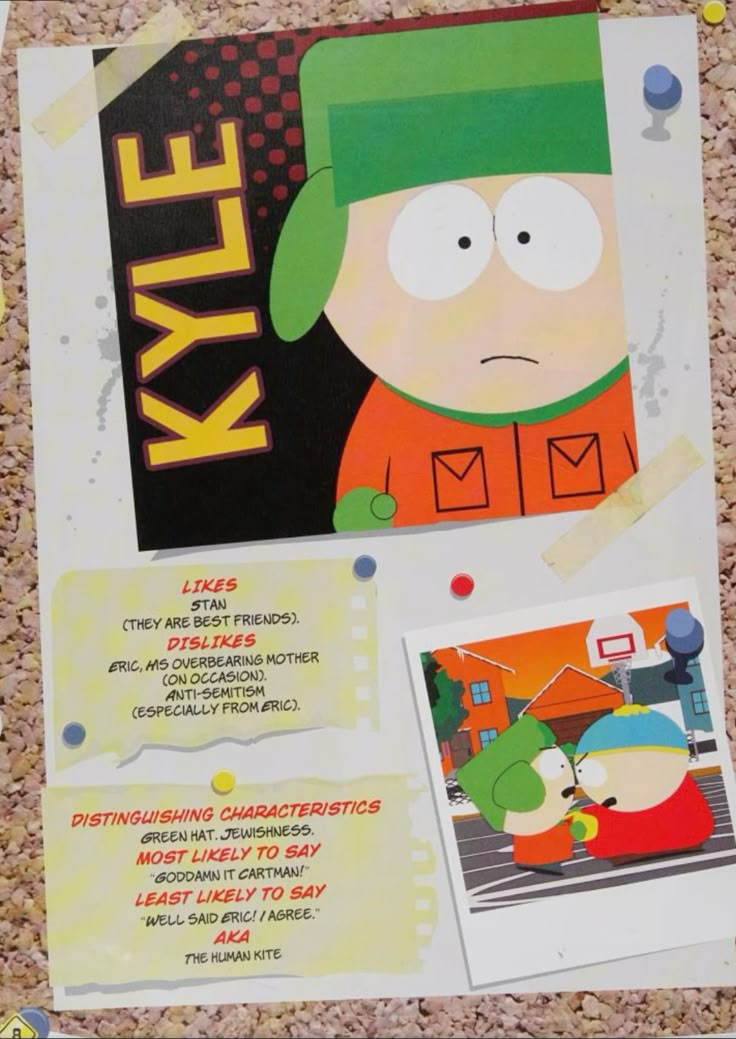 tfemkanade's tweet photo. big fan of cartman's page only mentioning kyle once while kyle's page mentions cartman 4 times AND has a photo with him https://t.co/snDIkvtSN6