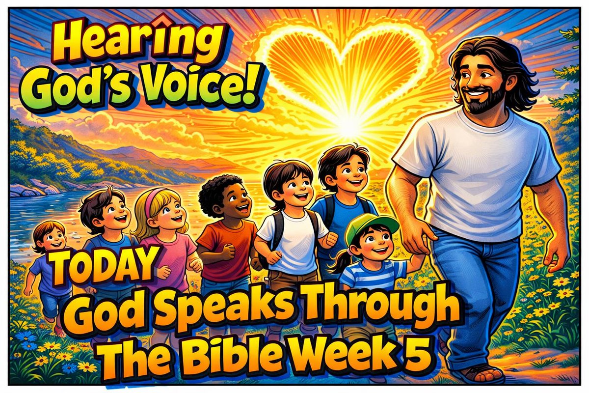 pfsarvabui's tweet photo. Kids Bible Stories Presnts: When someone says, “God doesn’t talk to me when I read the Bible,” I want to ask them who told them God only speaks if they feel goose bumps or if something super exciting jumps off the page. Check out our story today!
https://t.co/fUtDC5m6pf https://t.co/lJWTjkmaNf