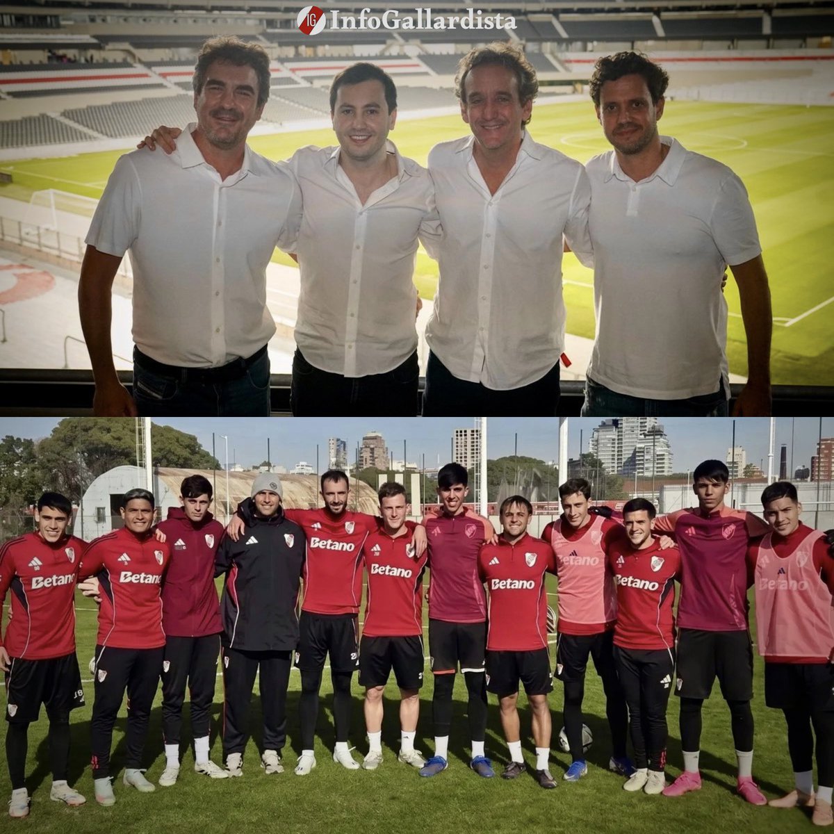 InfoGallardista's tweet photo. “¿YO QUÉ CULPA TENGO DEL CONTRATO QUE USTEDES ME HICIERON FIRMAR?” 💰📄

⏩️ Esa fue la contundente frase que uno de los jugadores APARTADOS en Cantilo le habría dicho a los dirigentes de River.

ℹ️ @juancortese https://t.co/ycAmcuRe6K