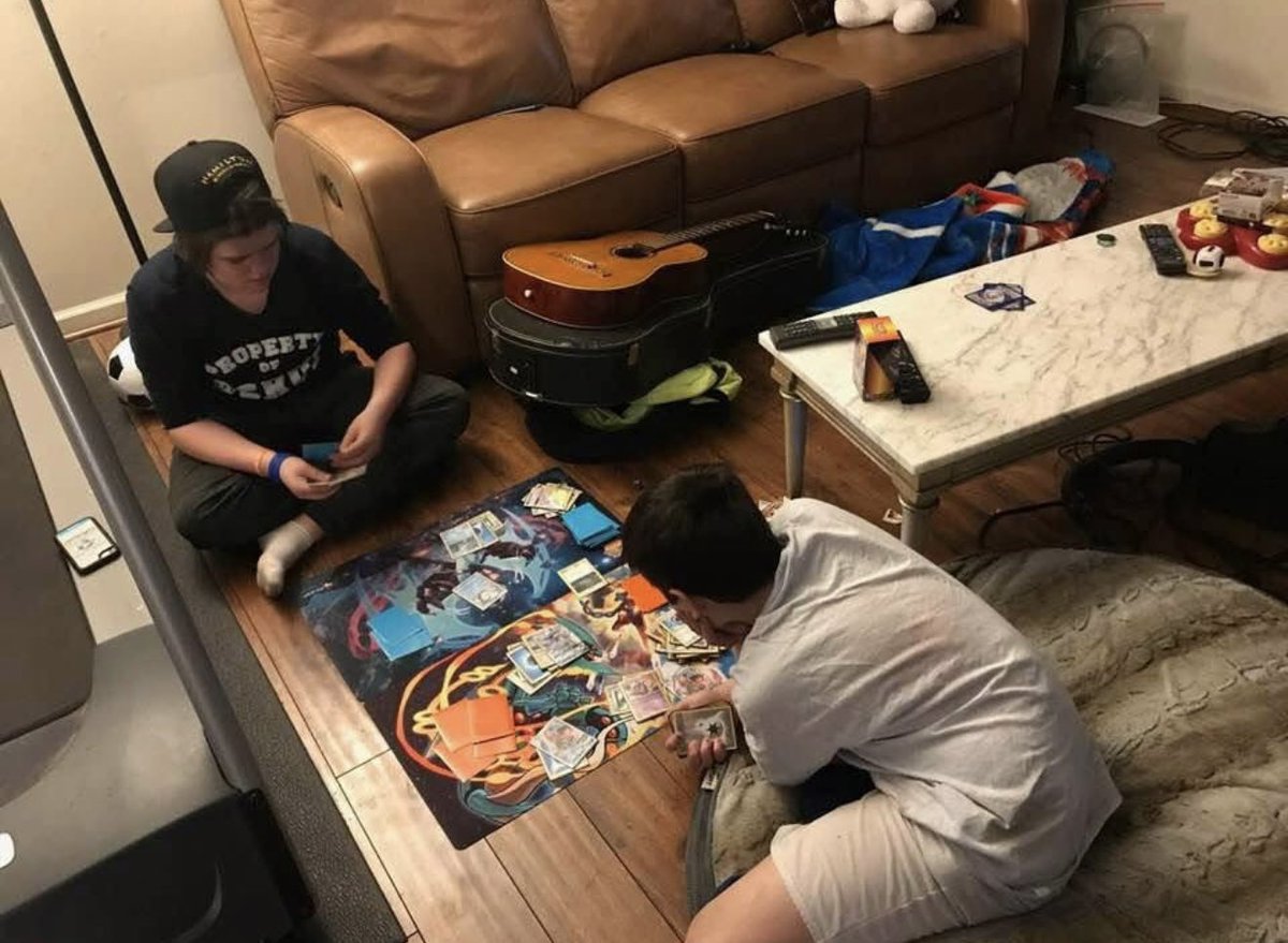 wickbralltcg's tweet photo. Samuel, 

I guess I can’t call you young now…Happiest of birthdays. It is hard to believe you are 18 now. Thank you for being the best brother, and testing partner ever. Some of my best memories are of skipping school to eat cfa and test with you. Have a great day, OLD samuel! https://t.co/SKkgeM1Kex