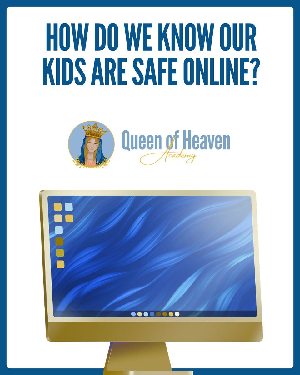 QHAcademy's tweet photo. At Queen of Heaven Academy, your child's online safety is a priority. That's why every student uses SafetyNet, our secure learning platform designed to keep students focused on what matters most.

Faith. Family. Online Safety. https://t.co/hlvvEYxhip