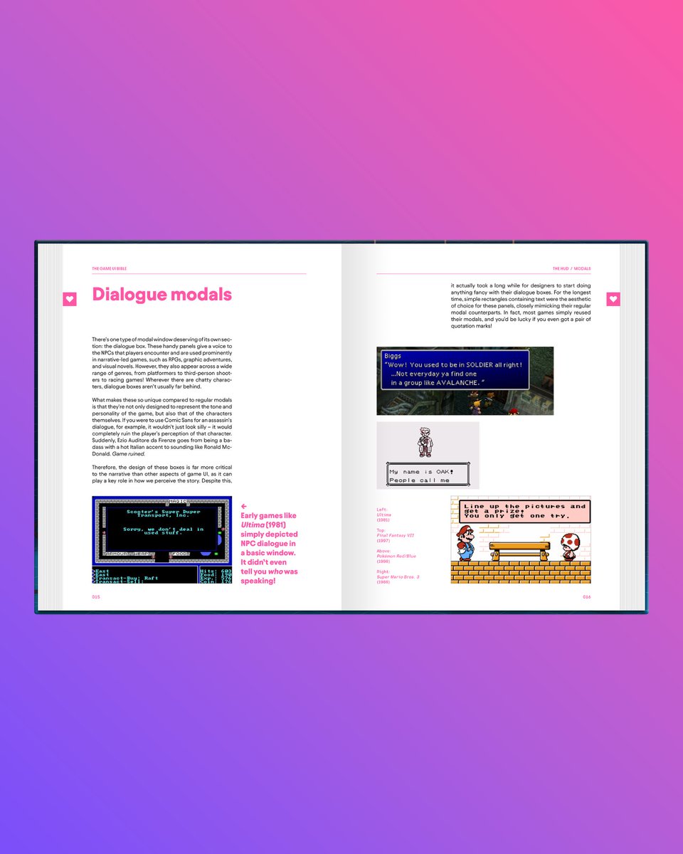 lostincult's tweet photo. Inside the Game UI Bible you'll read perspectives from some of the finest UI/UX designers across the industry, coupled with essays on topics ranging from Nintendo’s Switch branding to the relationship between game UI and meme culture 🎮🔗⤵️ https://t.co/yhEPgzd2mn