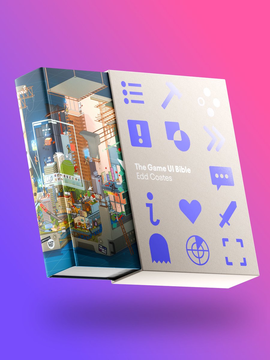 lostincult's tweet photo. Inside the Game UI Bible you'll read perspectives from some of the finest UI/UX designers across the industry, coupled with essays on topics ranging from Nintendo’s Switch branding to the relationship between game UI and meme culture 🎮🔗⤵️ https://t.co/yhEPgzd2mn