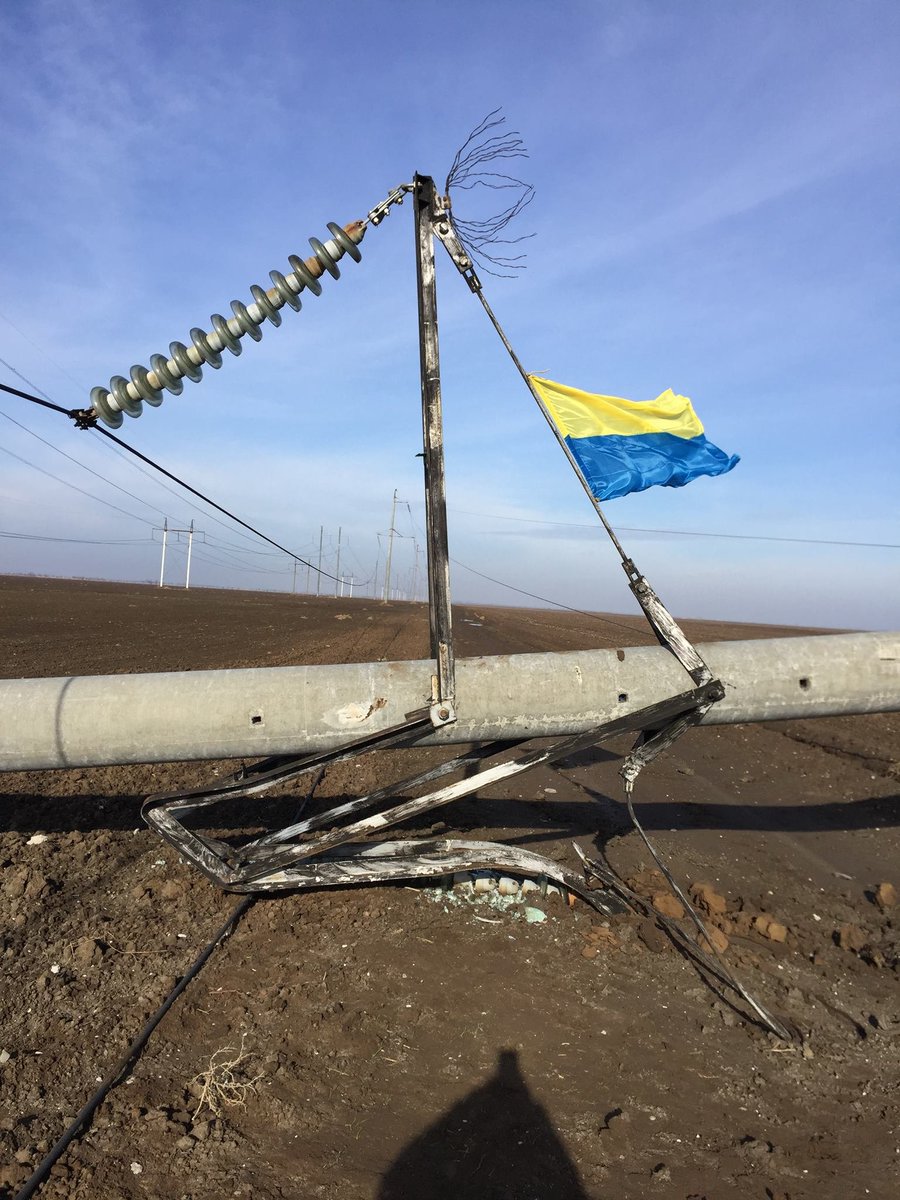 TAS8PSV's tweet photo. @BowesChay Remember when Ukraine disconnected Crimea from the power grid in 2015? https://t.co/EEF2BexRiY