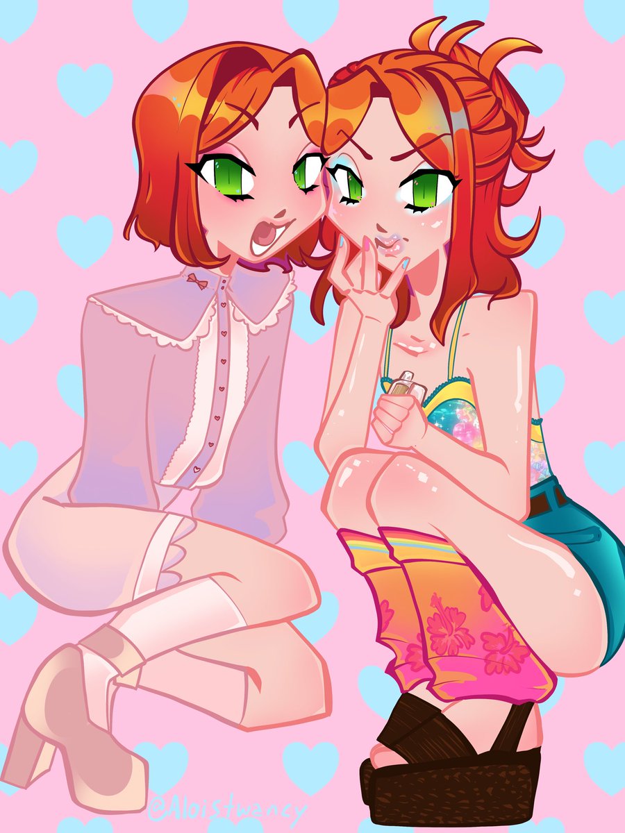aloistwancy's tweet photo. Long time no pee #enstars I draw 2wink for my girl friend https://t.co/Zyr55IpPJq
