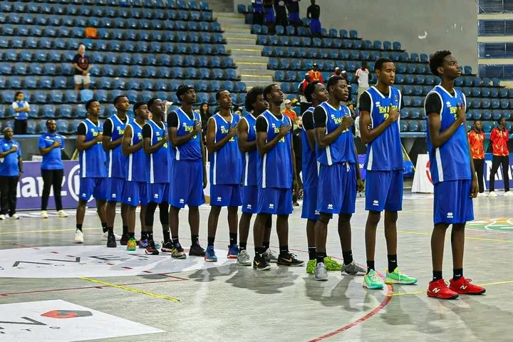 placide_art's tweet photo. 🏆🇷🇼 U Rwanda rwegukanye igikombe cya FIBA AfroBasket U18 Zone V 2026 nyuma yo gutsinda Misiri 62-58 i Cairo.
Iyi ntsinzi yanaruhesheje itike yo kuzitabira FIBA U18 AfroBasket 2026 izabera i Abidjan, Côte d'Ivoire.
#RwandaRising #AfroBasketU18 #ZoneVChampions https://t.co/1bV65dwRuu