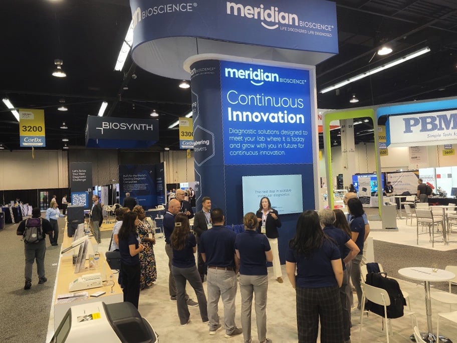 Meridian_Bio's tweet photo. Attending #ADLM2026 in Anaheim? Stop by Booth 3265 to meet the Meridian Bioscience Diagnostics team. Discover our diagnostic testing portfolio, watch product demonstrations, and connect with us to discuss your lab's needs.

#Diagnostics #ClinicalLaboratory #MeridianBioscience https://t.co/4nWWTcxUpx