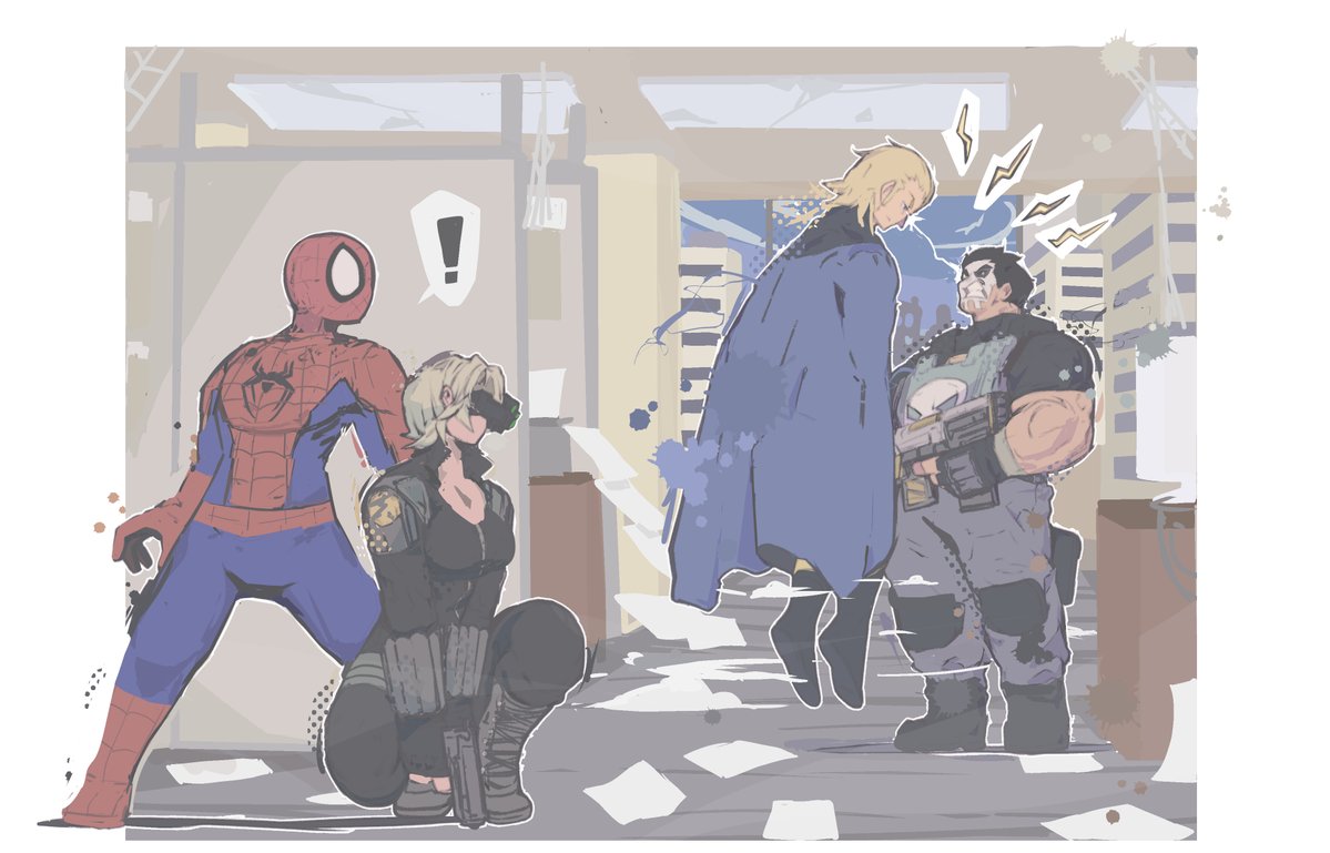 7_Passes's tweet photo. Spider-Man and Friends -- Marvel https://t.co/2oTFQRAmyw