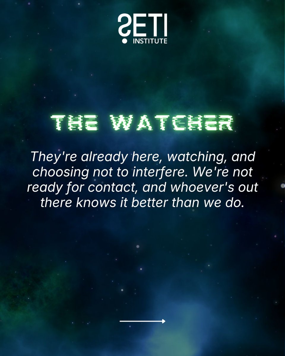SETIInstitute's tweet photo. Seven ways of answering the biggest question there is: are we alone? Swipe through the types, then take the quiz to find yours. ›››

Find the quiz at our #linkinbio. 

#AreWeAlone #FermiParadox #SETIInstitute #Space #Astronomy #Aliens #Science https://t.co/v6bq8sOqDB