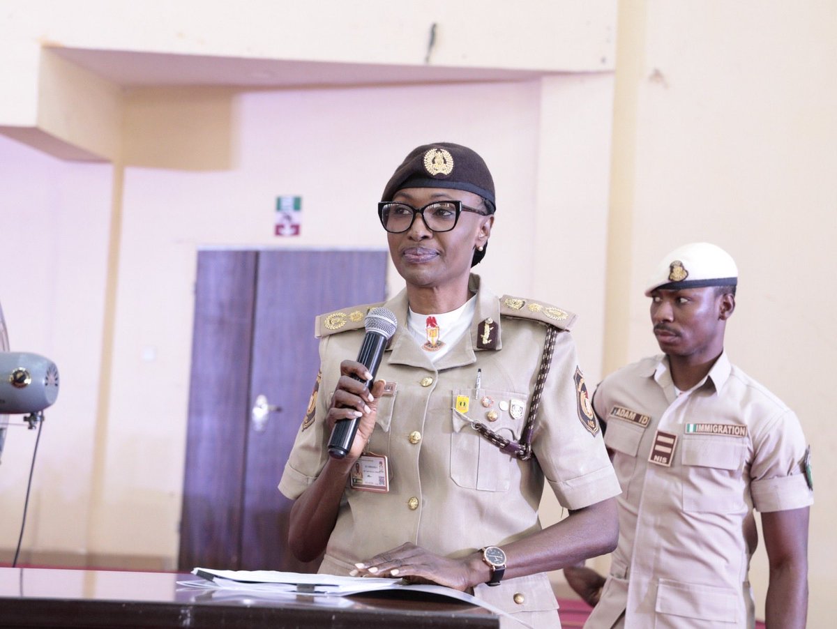 nigimmigration's tweet photo. NIGERIA IMMIGRATION SERVICE DEEPENS COMMITMENT TO DIGITAL TRANSFORMATION THROUGH AI AND BLOCKCHAIN TRAINING

The ICT and Cybersecurity Directorate, of the Nigeria Immigration Service, on Tuesday, 28th July, 2026, commenced the second phase of it’s Artificial Intelligence (AI) and Blockchain Capacity Building Programme for officers of the Service at the NIS Headquarters, Sauka, Abuja.

2. In her welcome address, the Deputy Comptroller-General, Augusta Obianime, psc, pcc, Head of ICT and Cybersecurity Directorate, appreciated the Comptroller-General  for her support towards innovation and digital transformation. She noted that following the success of the first phase, an Inter-Directorate AI and Blockchain Committee was established, while the training was expanded to 220 officers in two batches. She urged participants to apply the knowledge gained to improve efficiency and Service Delivery.

3. The Comptroller-General, KN Nandap, pcc, fsmn, represented by Deputy Comptroller-General FU Nwanneka, Head of Visa and Residency Directorate, while declaring the training open, reaffirmed the Service’s commitment to continuous learning and innovation. She emphasized that while AI offers significant opportunities to improve operational efficiency, intelligence-led Migration Management, and Service Delivery, its success depends on the competence and professionalism of officers. She commended the ICT Directorate, facilitators, and organizing committee for advancing the Service’s digital transformation agenda.

4. The programme featured sessions on AI concepts and applications, Blockchain technology, AI ethics and data protection, and AI-Blockchain integration for NIS digital operations, with a focus on enhancing Migration Management, Border Governance, institutional efficiency, and national security.

5. The initiative reflects the Service commitment to developing a digitally skilled workforce and leveraging emerging technologies to strengthen operational excellence, Service Delivery, and Border Security in line with global best practices.

e-Signed
DCI AS Akinlabi
Service Public Relations Officer
Nigeria Immigration Service Headquarters, Abuja
29th July, 2026