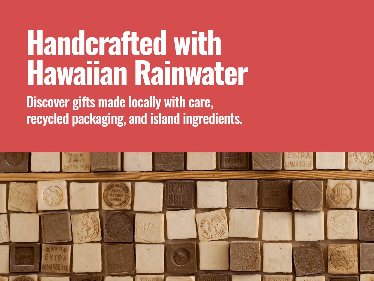 konanaturalsoap's tweet photo. Visit our Kona studio for handcrafted Hawaiian gifts made with local ingredients, Hawaiian rainwater, and recycled packaging materials. Hand-poured in Kona with care. Mahalo. #tour #kona coffee #cacao #natural soap #ecoluxury #hawaiiangifts #SustainableBeauty https://t.co/OABg6PgkR3