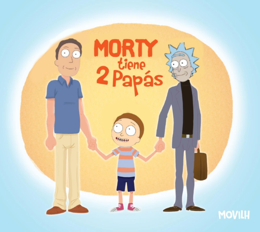 TheCrackMoon's tweet photo. "Morty has two dads" #jerrick https://t.co/TwWBTsWKDa