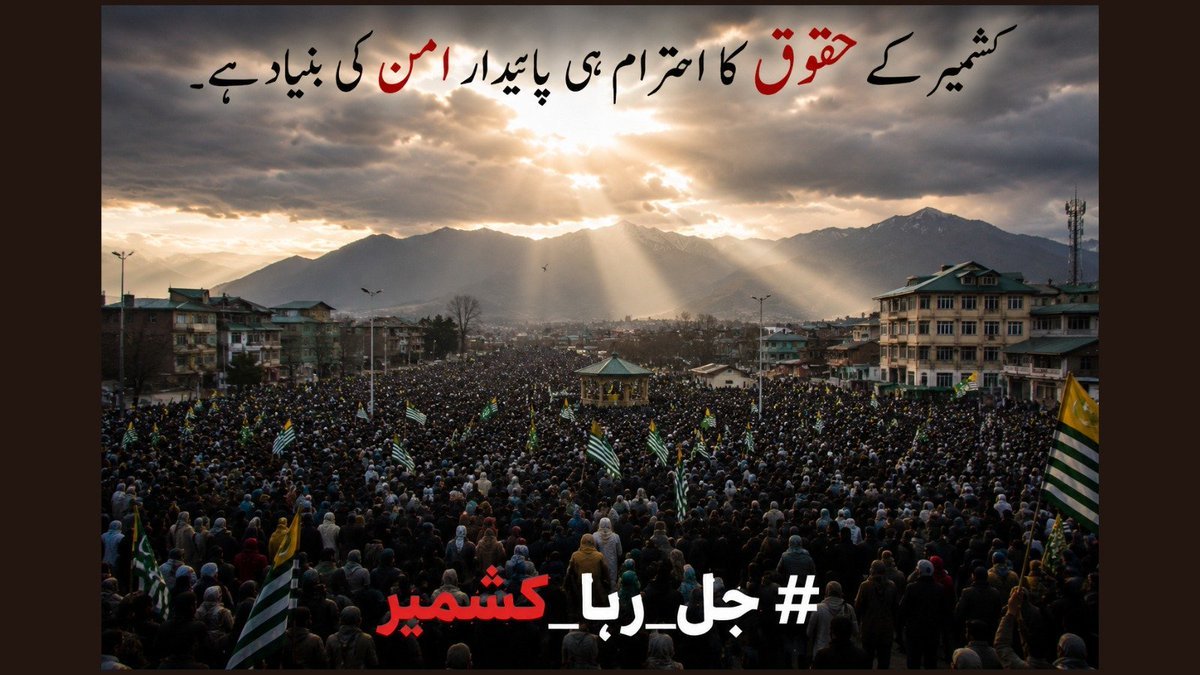 _Saif_pti1's tweet photo. A peaceful Kashmir is not a favor. It is a fundamental right of every single Kashmiri.
 #جل_رہا_کشمیر https://t.co/DQ8CNToQW7