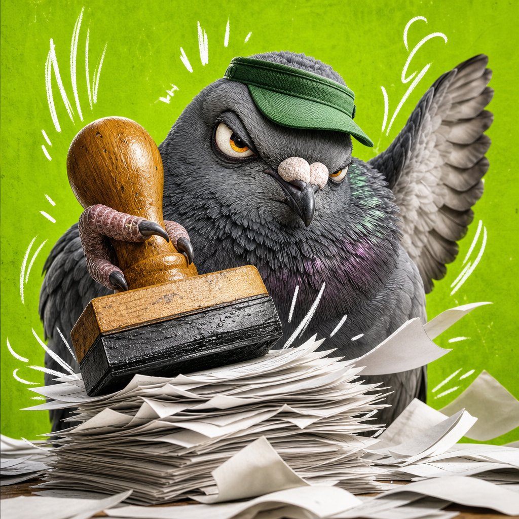 DckFartAgent's tweet photo. Pigeon Clerk ($CLERK)

The animal mascots grabbed the mic again, so naturally this pigeon showed up with a stamp and zero patience. A very online little bird for the pet-clip crowd.

Launch: https://t.co/s9AwsdiFk7 https://t.co/McjBvI7lVn