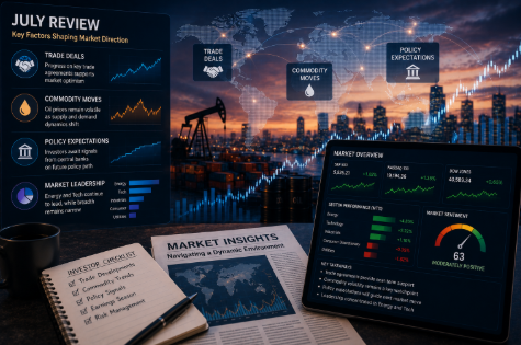 GwkxCapitalLLC's tweet photo. As July ends, investors are watching how trade deals, commodity moves, and policy expectations shape market direction. Leadership remains selective, with energy and tech continuing to drive much of the short-term action. https://t.co/SeXvRHOHWW