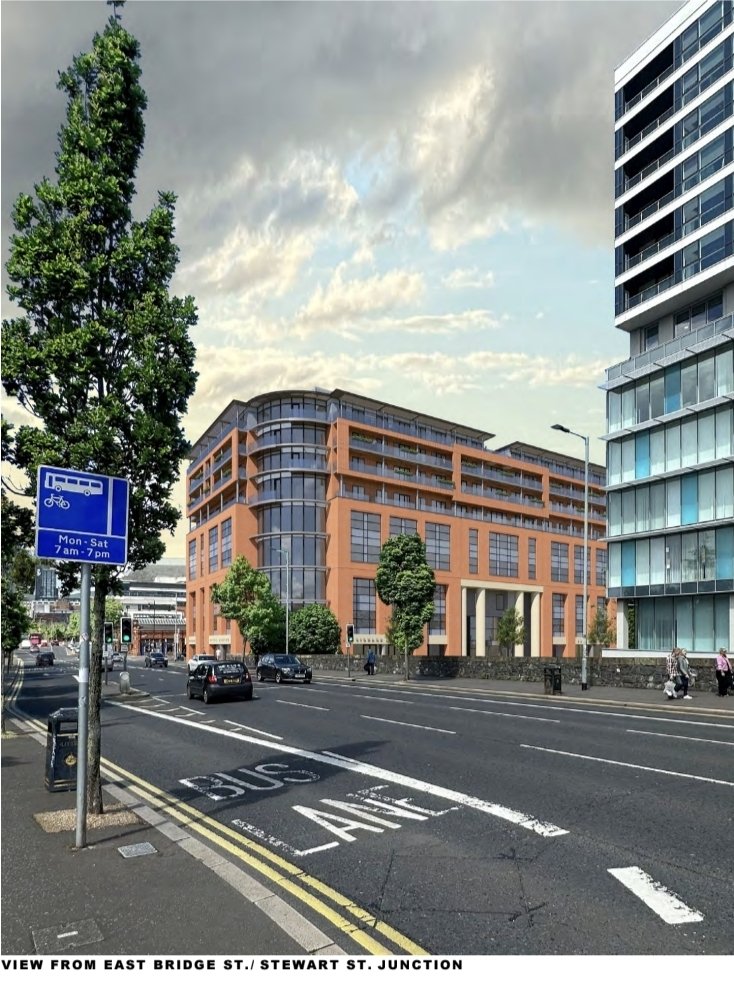 PlanningNI_info's tweet photo. Big plans for Lanyon Place, Belfast: 105 new apartments proposed by converting offices and adding two floors. Ground floor to feature retail, a restaurant, and gym. A huge city centre transformation!

#Belfast #Development #PlanningNI

🔗 https://t.co/zrTcR9rBvI https://t.co/atQhZl7cRm