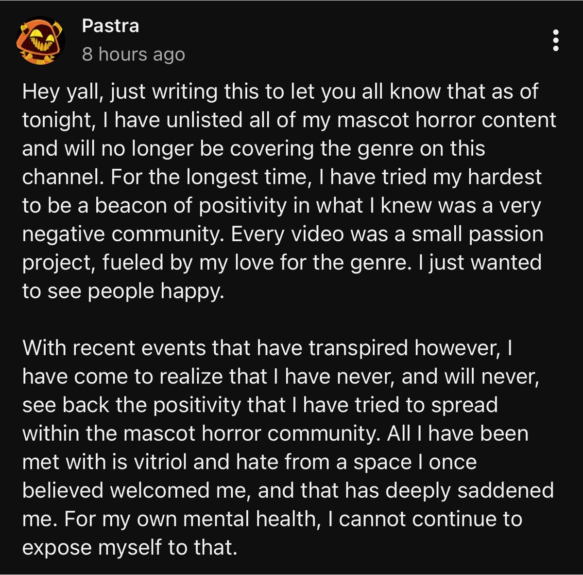 NightmareFoxxyy's tweet photo. This is all because he won’t stop being friends with a guy who jerks it to drawings of 9 year olds btw https://t.co/xJRYgZl3KI
