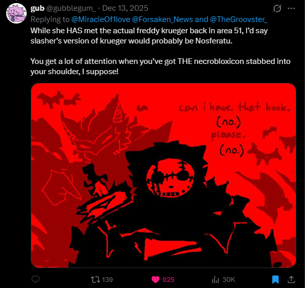 Maesterooo's tweet photo. I lowk made that drawing cause i specifically remembered this from a while ago https://t.co/W405TsEcJ9
