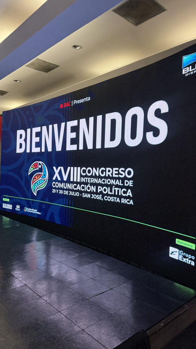 LaTalRenata's tweet photo. Ya empezó el Congreso Internacional de Comunicación Política en 📍San José , Costa Rica 🇨🇷 https://t.co/FOA2sLAIvp