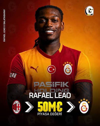 ob1rgalatasaray's tweet photo. 🚨 Özel | HAYIRLI OLSUN !!!

#galatasaray #transfer #Milan #leao https://t.co/rqTkx9Y76Q