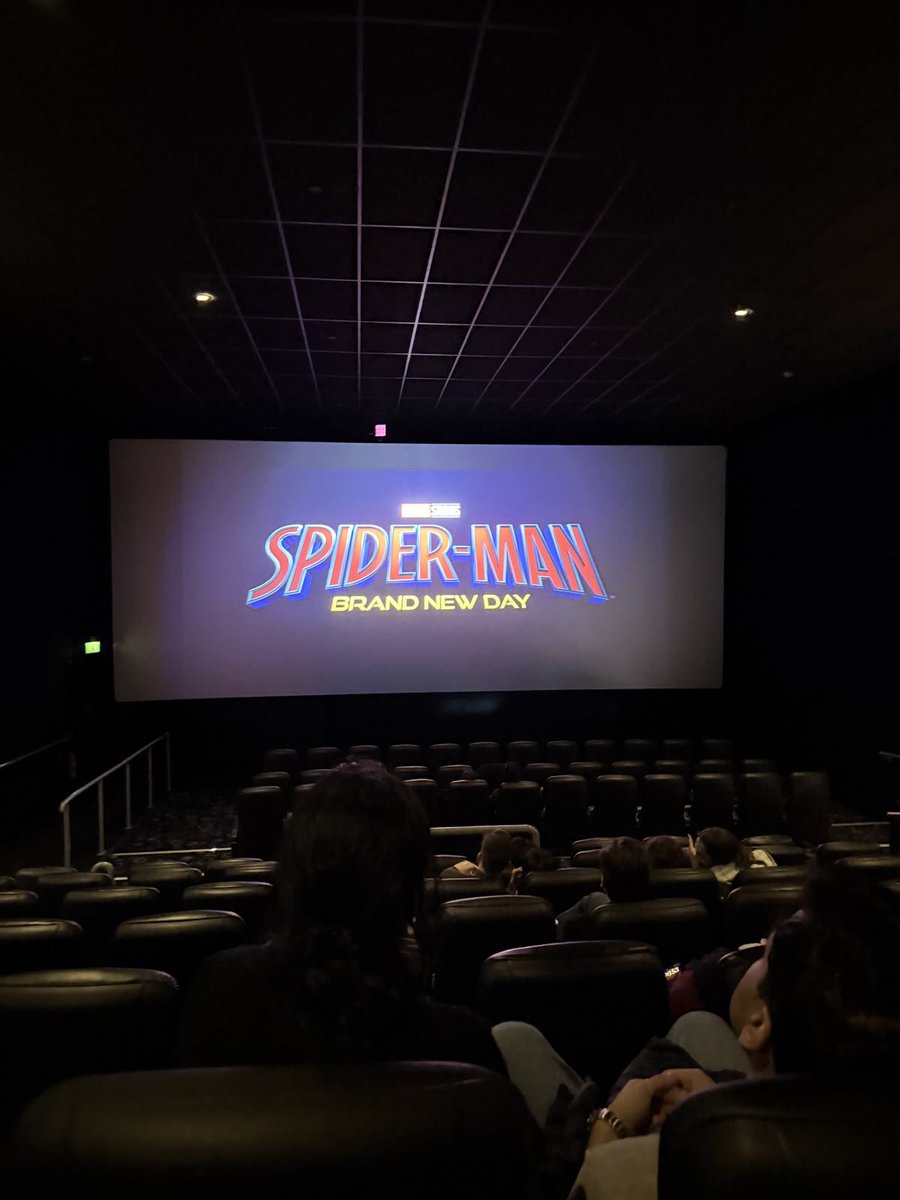 FrenchRapUS's tweet photo. 🚨 C’EST DU JAMAIS VU !

TOUS LES CINÉMAS DE FRANCE ÉTAIENT SATURÉS AUJOURD’HUI POUR LA SORTIE DU NOUVEAU FILM « SPIDER-MAN: BRAND NEW DAY » 😱

(J’ME SUIS FAIT RECALER, J’AI LE DÉMON…) https://t.co/pgtb78ZSXK