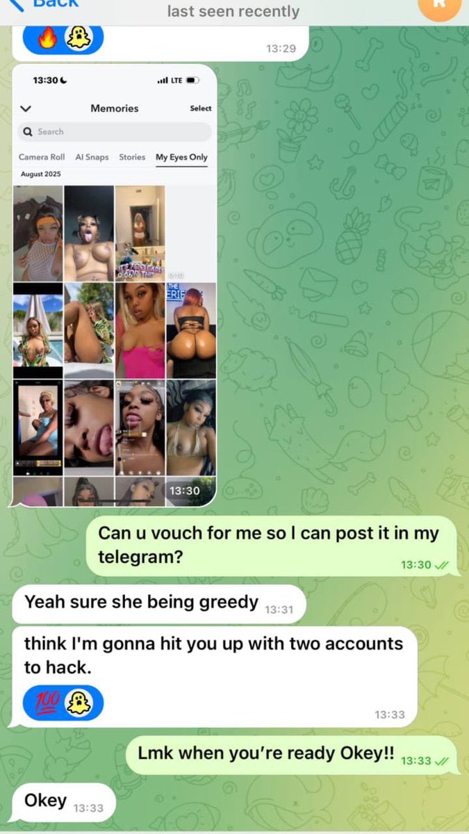 MarcosUrios's tweet photo. Let's get into her Snapchat memories to catch a cheating partner,, view "My Eyes only" Remains undetected during a brute-force. what she got on her eyes 👀 only?
 ⤵️⤵️⤵️￼
https://t.co/8xpkk84K4x https://t.co/wUnqAiVEpx