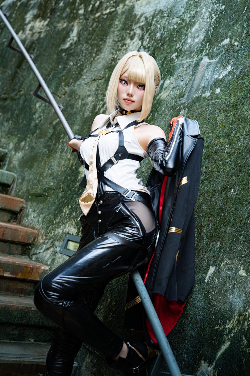 isoha15_cos's tweet photo. #zzz #evelyn #cosplay https://t.co/F78WaVUeoH