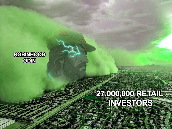 OdinRobinhood's tweet photo. Soon 27 million retail investors on Robinhood will have their hands on Odin ⚡️ https://t.co/tciRB98JmX