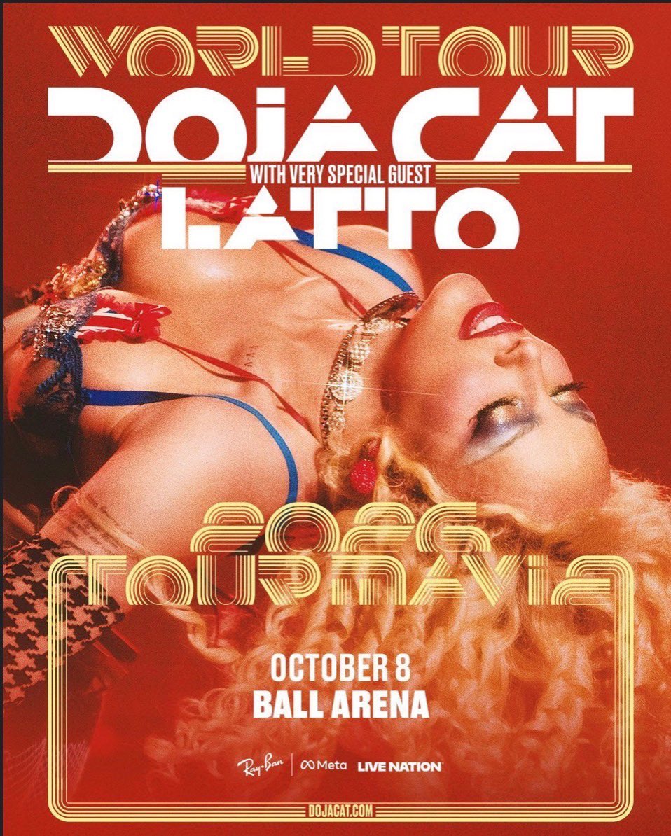 3deepDen's tweet photo. 🚨ON SALE NOW🚨 
THURSDAY, OCTOBER 8, 2026
.
DOJA CAT
&amp;
JUST ADDED
🚨LATTO🚨

LIVE at @ballarenadenver 
.
GET TIX: https://t.co/pzewz2RsXf https://t.co/xY8s7SWEDA