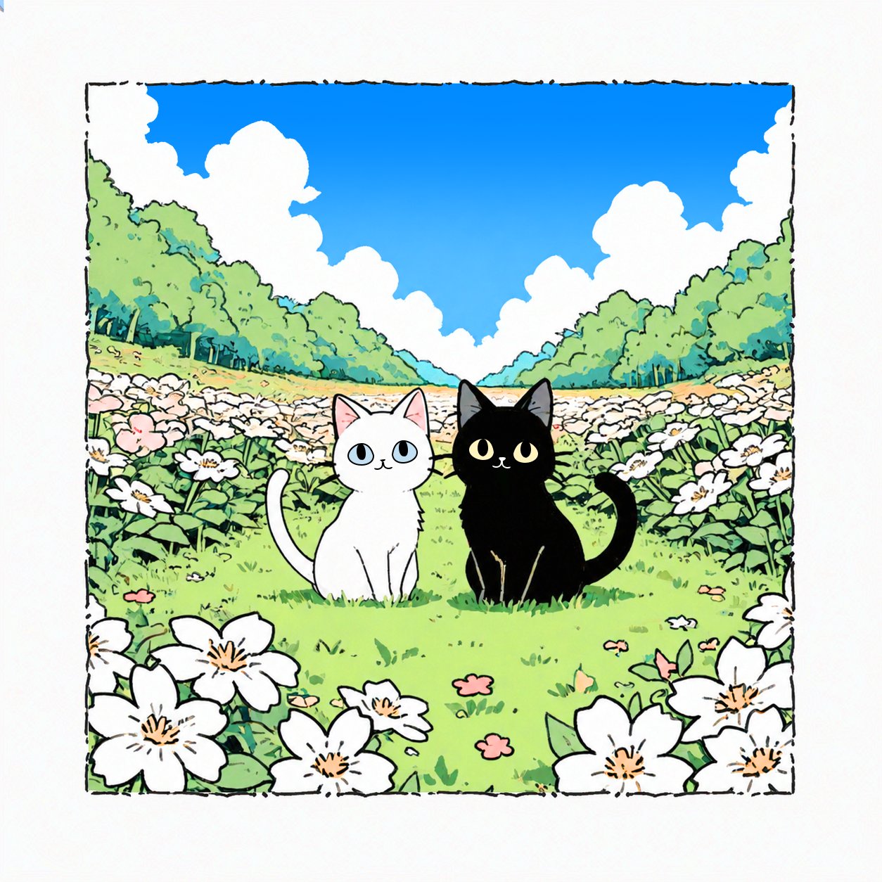 黒猫さん🐈‍⬛ в X: „おはようございますにゃん✨ #PixAI #MioAgent2