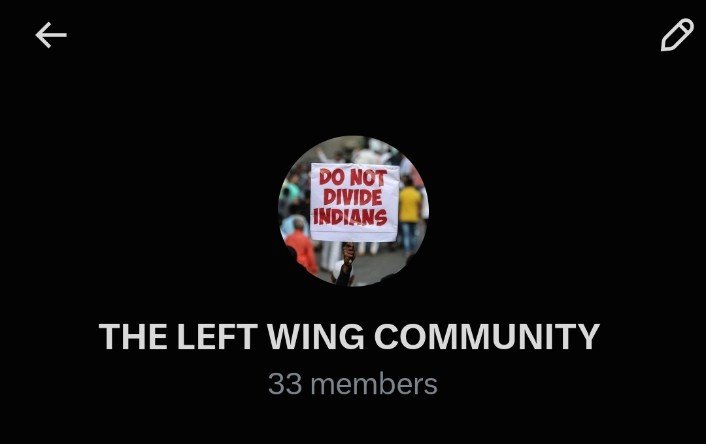 NenuHanma's tweet photo. 🚨 Who wants to Join This GC 🚨
(Follow and comment below to added)

[𝗥𝗲𝘁𝘄𝗲𝗲𝘁 𝘁𝗼 𝗿𝗲𝗮𝗰𝗵 𝗟𝗲𝗳𝘁𝗶𝘀𝘁𝘀]

Agenda : Anti Discrimination, Secularism, Public Welfare, Minority Rights etc.. https://t.co/cLekLtQSzA