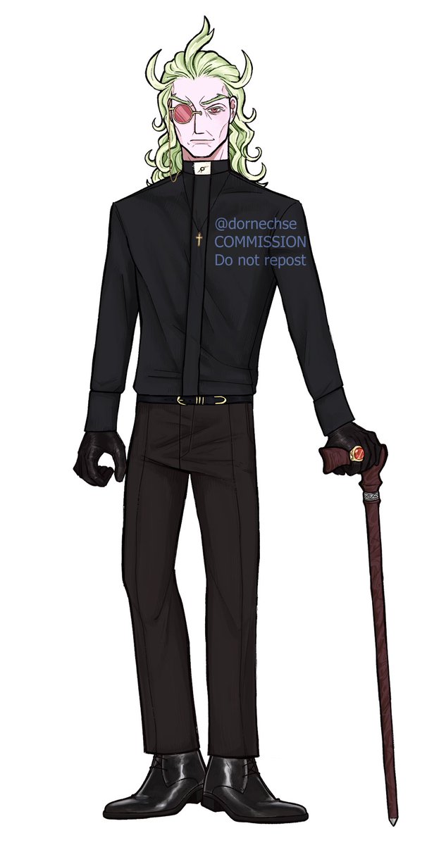 ProfessorAsriel's tweet photo. Really excited to share Ghetsis’ outfit from my yumeshipping canon where he gets isekai’d into the real world! 

So happy to work together with @dottulmi!!! A great artist and person!

(Yes he becomes religious, i’m sure that will not be Used For Evil) 

#unfortunatefatesshipping https://t.co/QyxYYw6Jnn