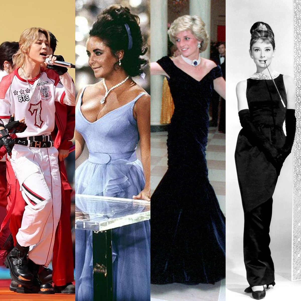 JiminGlobal's tweet photo. Jimin’s jersey from the 2026 FIFA World Cup Halftime Show was sold for USD 110,000, making it one of the highest-selling single clothing items ever auctioned at Christie’s!

The piece now ranks alongside iconic garments such as Audrey Hepburn’s Breakfast at Tiffany’s black dress, Princess Diana’s “Travolta Dress,” and Elizabeth Taylor’s 1969 Oscars dress.