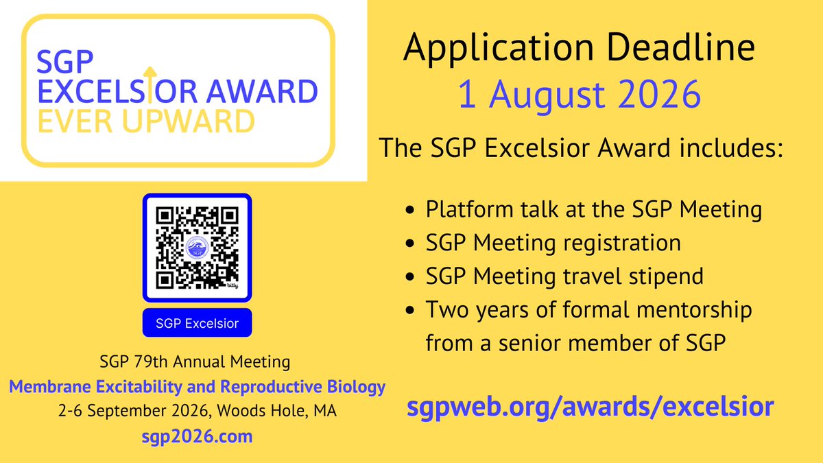 sgpweb's tweet photo. Submit your application for SGP's Excelsior Award by this Saturday, August 1! https://t.co/Jwyhaqht1p. https://t.co/8UOsegrdkW