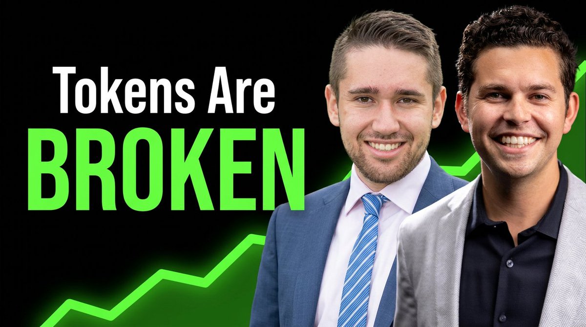 CRYPTO101Pod's tweet photo. Crypto tokens might be broken.

At the Out East Summit, we sat down with @Joshua_Frank_ , CEO of @TheTieIO , to talk about why some crypto projects may need to rethink the token model entirely.

Tokens, equity, staking, yield, institutions, and what comes next for crypto.

Check the link below to listen!