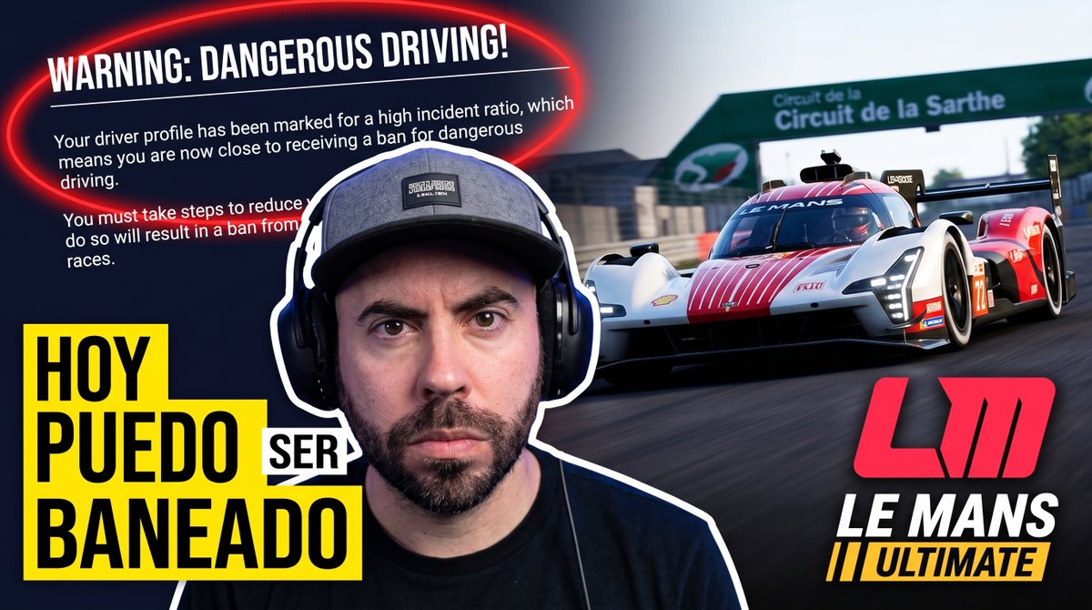photoracertv's tweet photo. Hoy a las 22:00h puede ser mi último dia en LE MANS ULTIMATE...

https://t.co/McMecbszl5 https://t.co/HTDU6d7NRR
