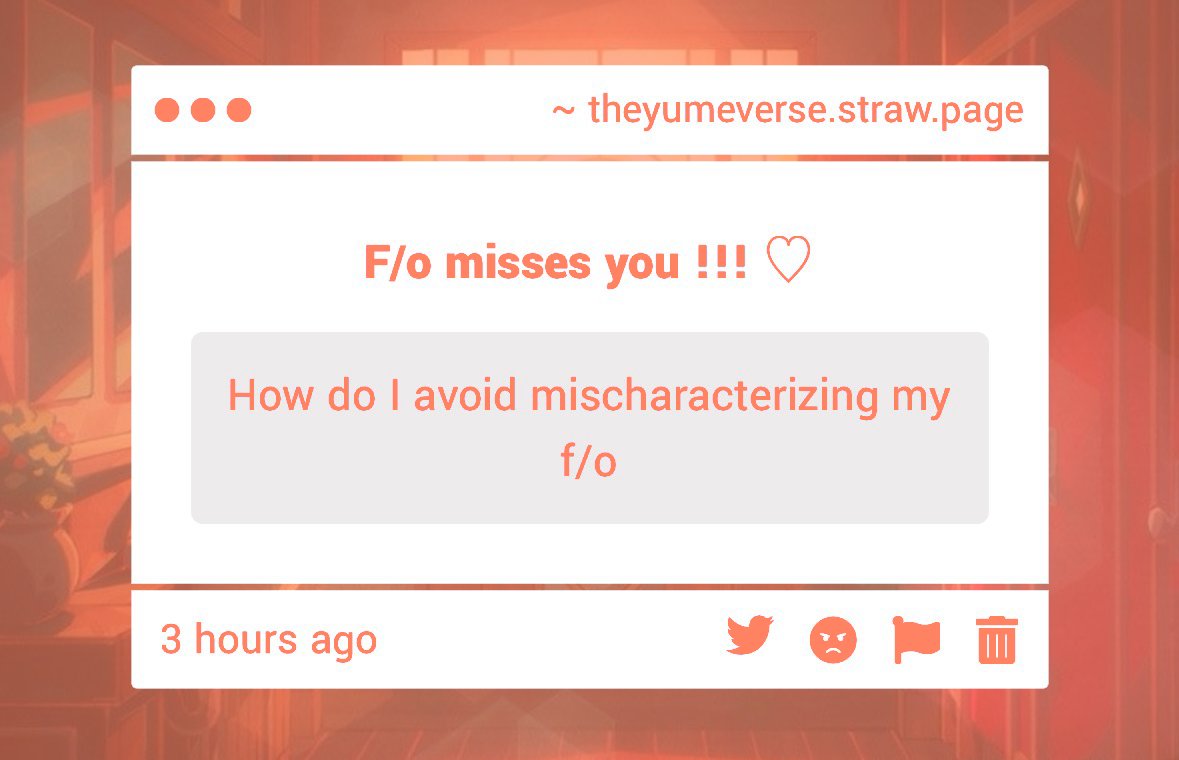 Yumeverses's tweet photo. 🪷  ꒱　gimmick   ｡ ask

Does anyone have advice for anon ? ^^ https://t.co/8pCj9uQ8KY