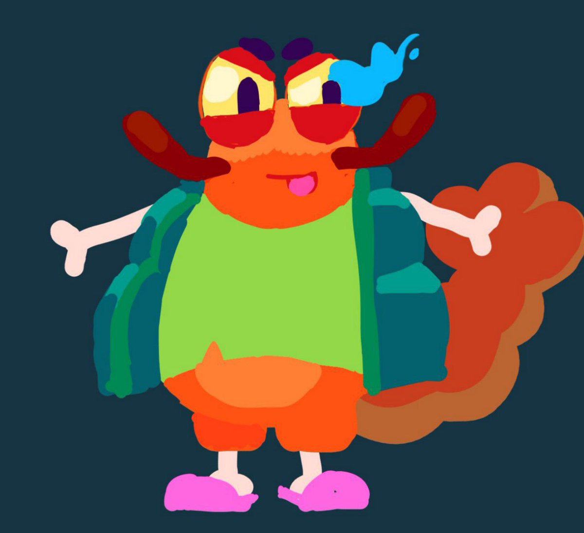 ALsemyon's tweet photo. Oh no what happened
I seriously can't draw his arms and legs, it's terrible https://t.co/y4WPzWKekt