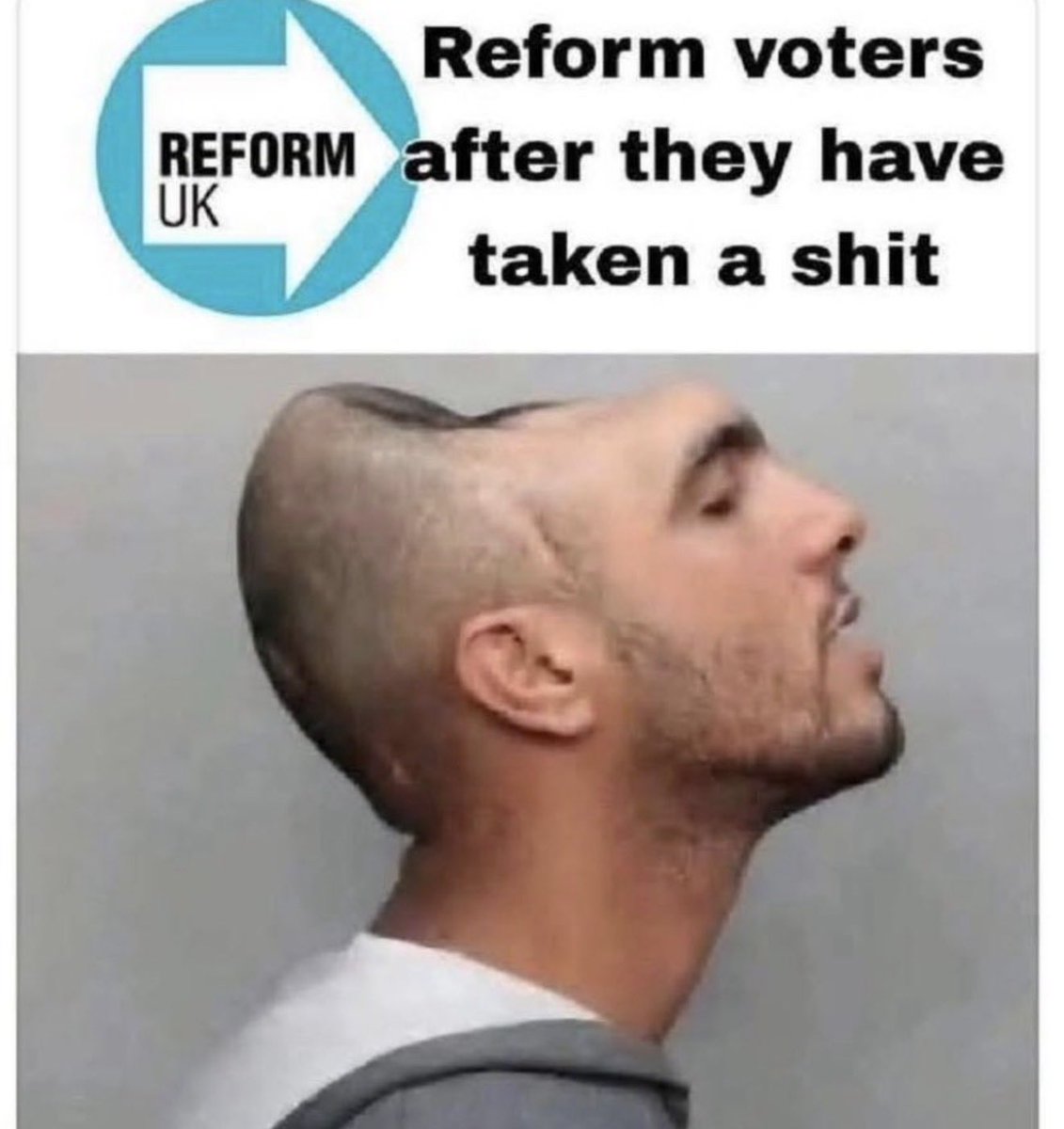 imac132's tweet photo. @Brunte84 @Nigel_Farage @andyburnham What have you been smoking 😂😂😂 https://t.co/NTJRMSvLqB